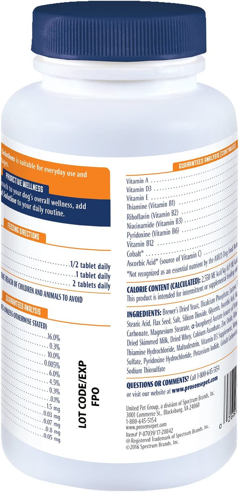 Vitamin Solutions 90 Count, Chewable Tablets for Dogs, Helps Support Overall Wellness (P-87039)