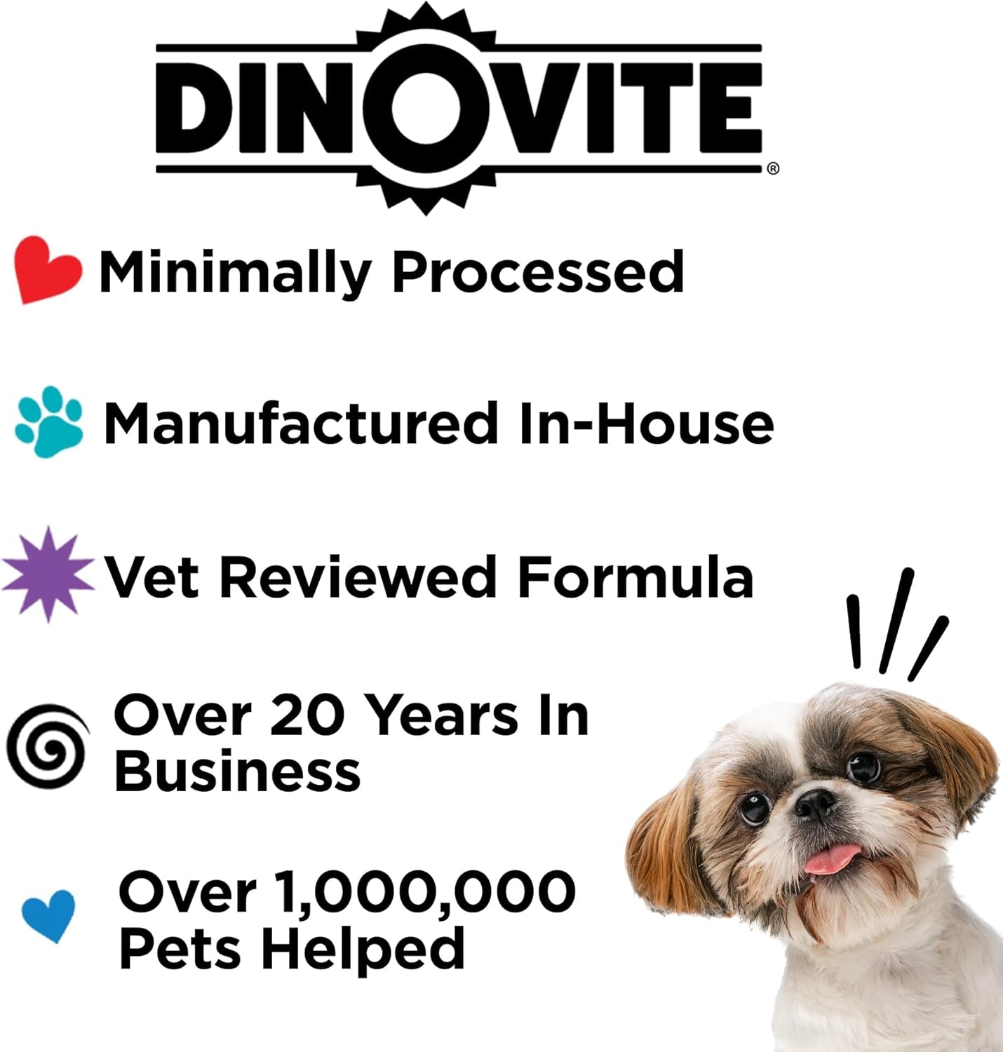 3 in 1 Probiotic for Puppies, Skin & Coat, Digestive Health & Joint Relief, Dog Food Toppers, Salmon Oil, Glucosamine, Allergy Relief & Itch Relief Skin Care, 90 Servings (Puppy)